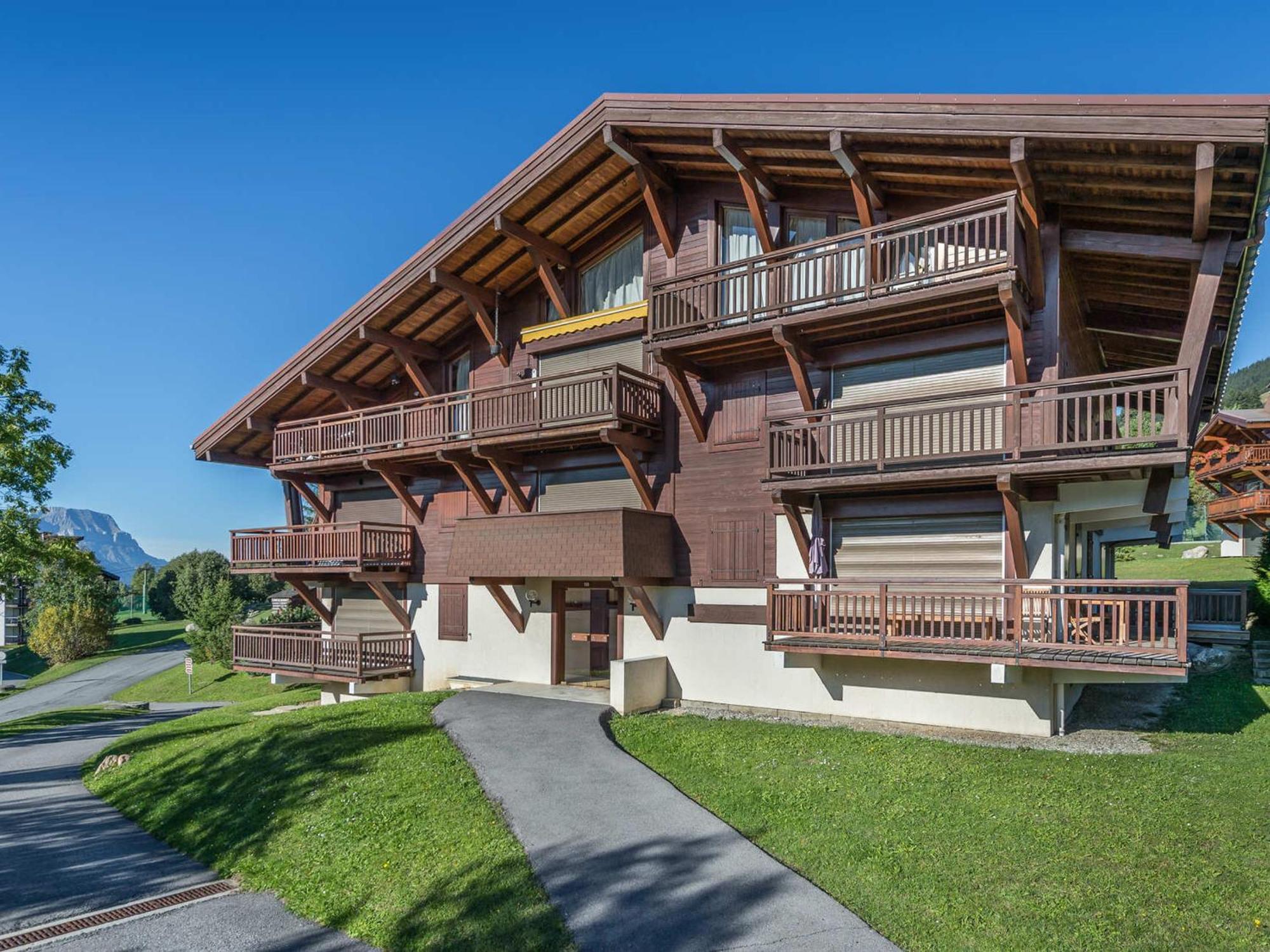 Studio 4 Pers - Balcon - Proximite Pistes Et Golf - Tv - Garage - Animaux Ok - Tennis En Ete - Fr-1-453-82 موجوف المظهر الخارجي الصورة